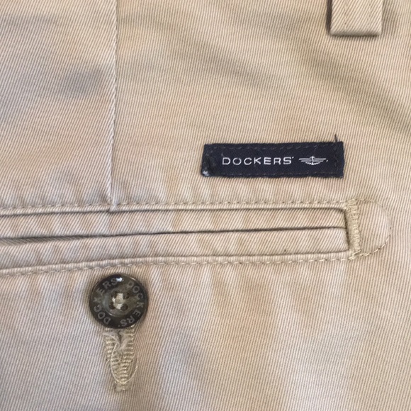 Dockers Slim Fit Flat Front Khakis - Picture 2 of 4